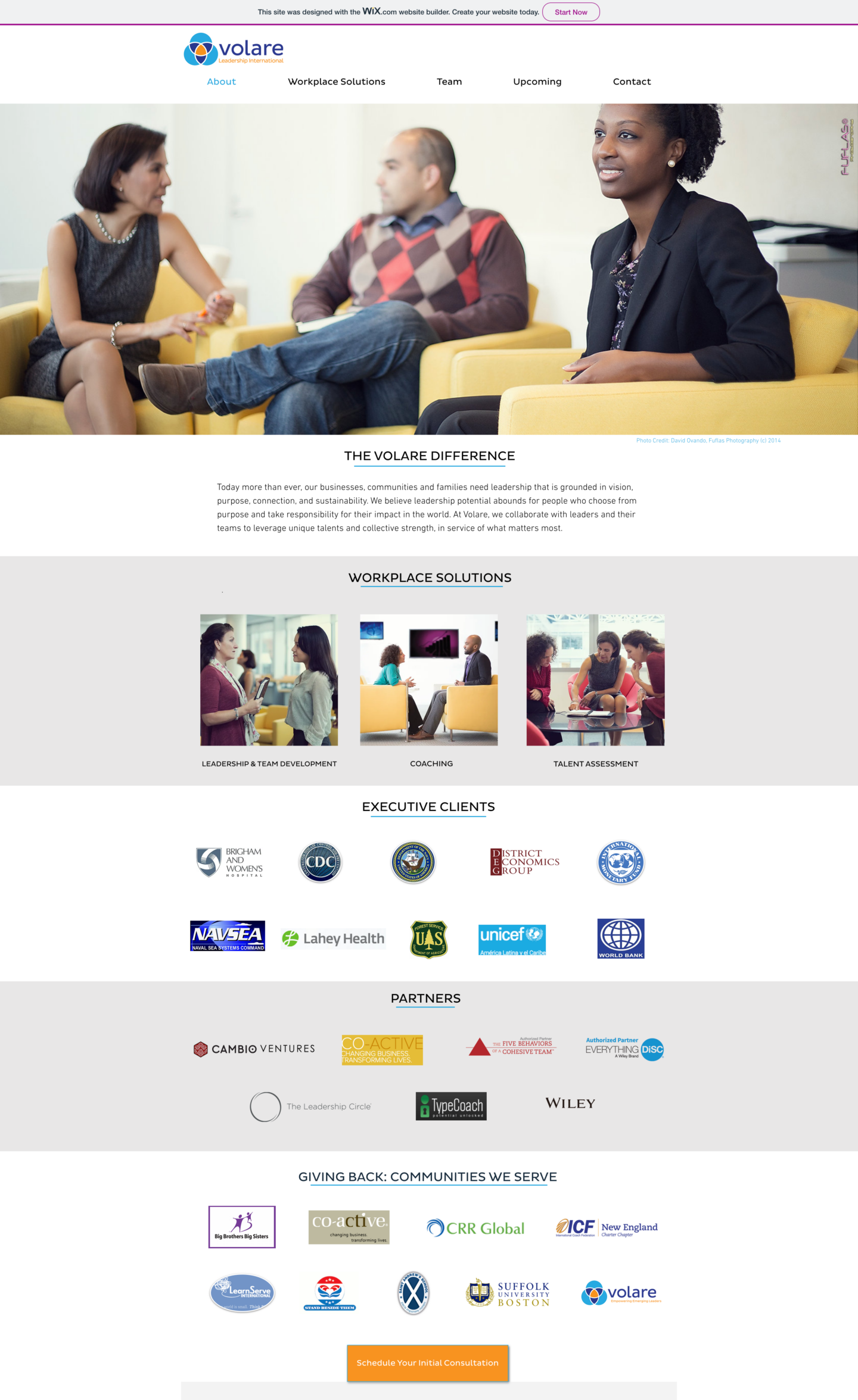 screencapture-BEFORE-volareleadership-wixsite-website-65-2024-05-31-14_59_53 The before-version of the Volare Leadership International website.